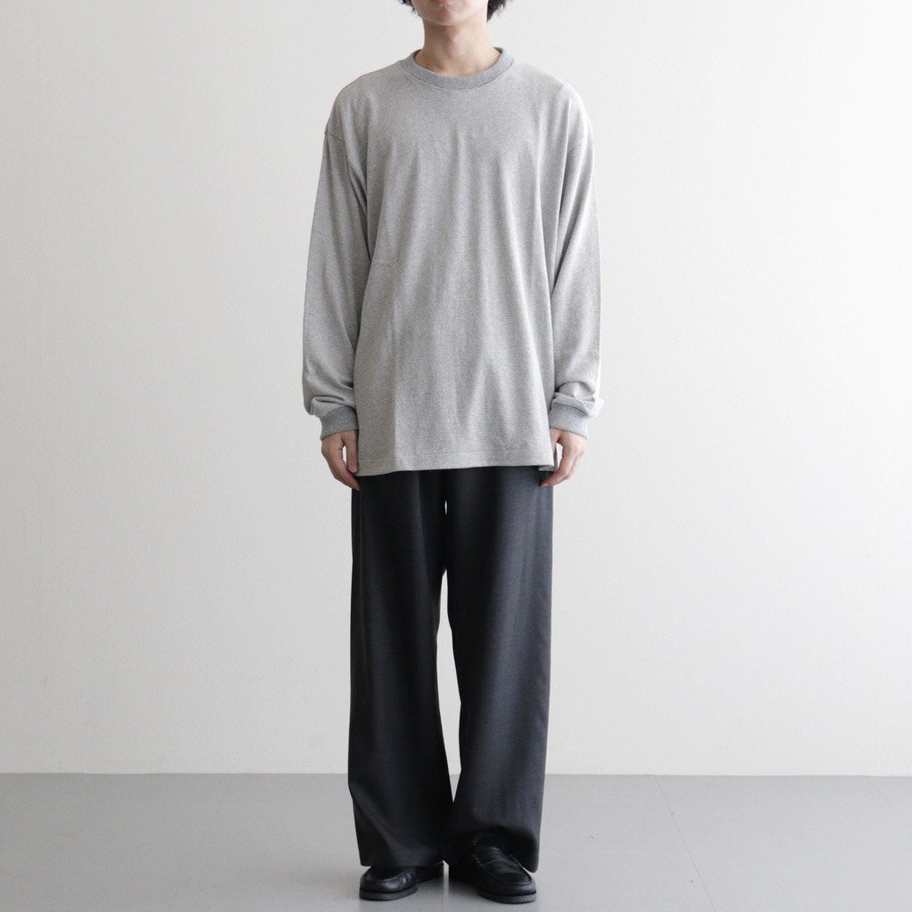 Border L/S Cutsew #L.GRAY [2601-012]