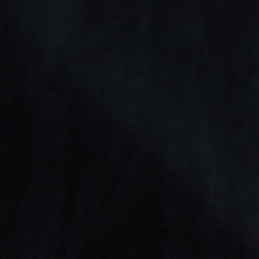 LI/NY POPLIN WIDE EASY TROUSERS #BLACK [ST.1117]