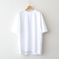SUVIN 60/2 OVERSIZED T-SHIRT #WHITE [KKAGLM0015]