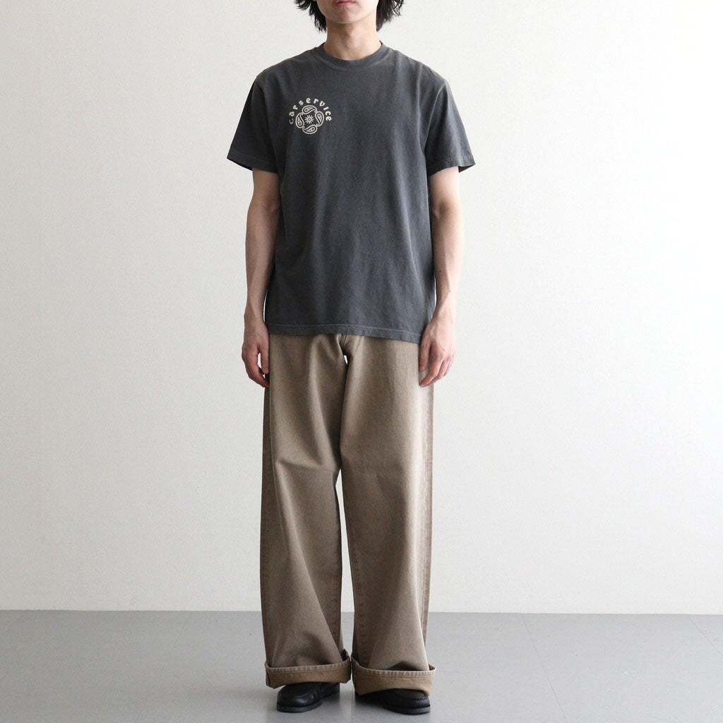 CS PAISLY LOGO TEE #PEPPER BLACK [26880906]