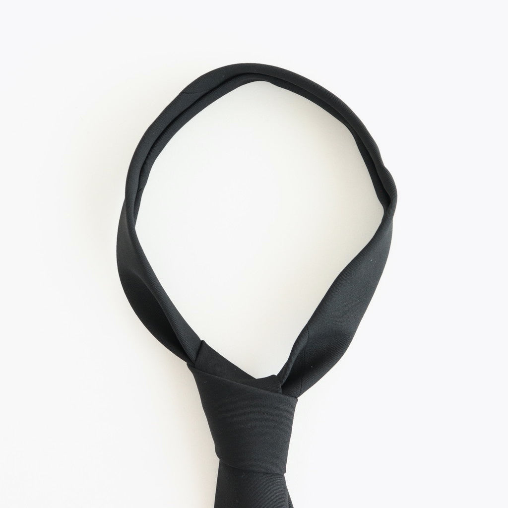 Scale Off Wool Necktie #BLACK [GU253-90178B]