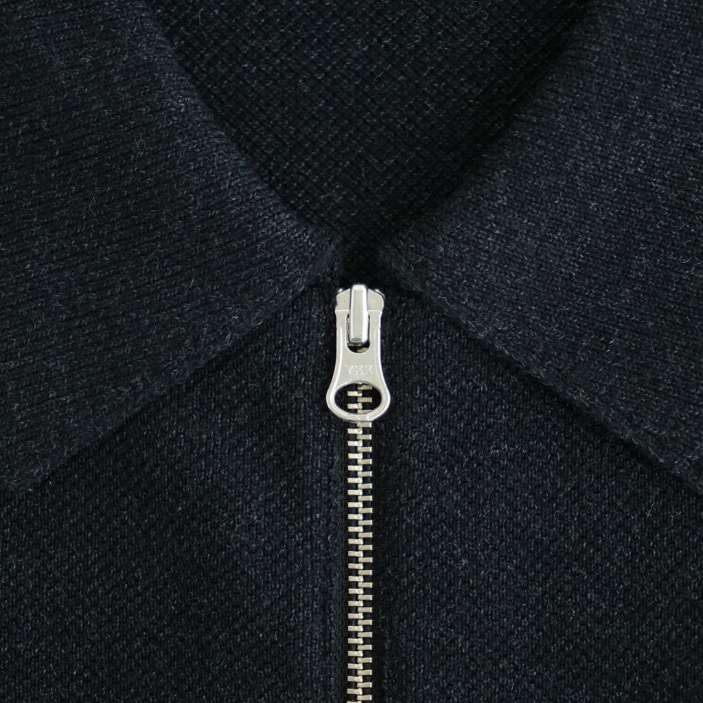 Co/Wo Moss Stitch Zip Blouson #BLACK [2603-003]