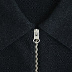 Co/Wo Moss Stitch Zip Blouson #BLACK [2603-003]
