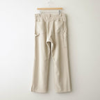 HOMESPUN TWEED PAINTER PANTS #IVORY BEIGE [A26AP03HT]