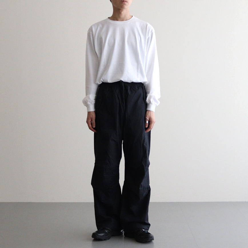 TYPEWRITER REVERSIBLE CARGO PANTS #BLACK [FSC243-40008]