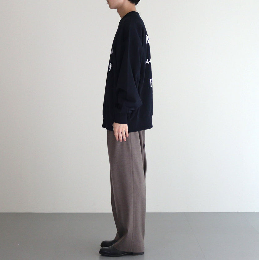 AS×FS LIGHT OZ CREW NECK SWEAT “COLLEGE” #NAVY [FSC243-70197AS]