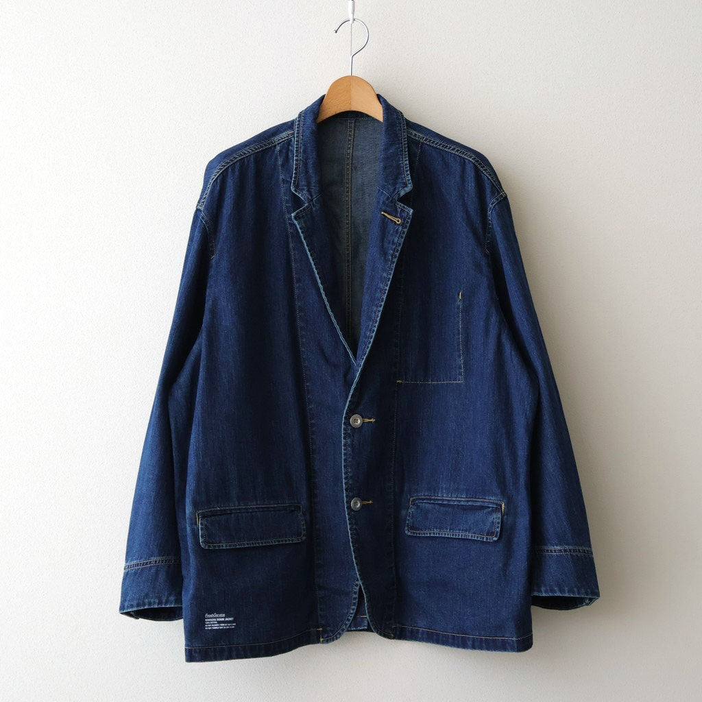 WORKERS DENIM JACKET #FADE INDIGO [FSC261-20264FB]