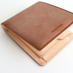 half folded wallet #brown [nc-rc-hfw]