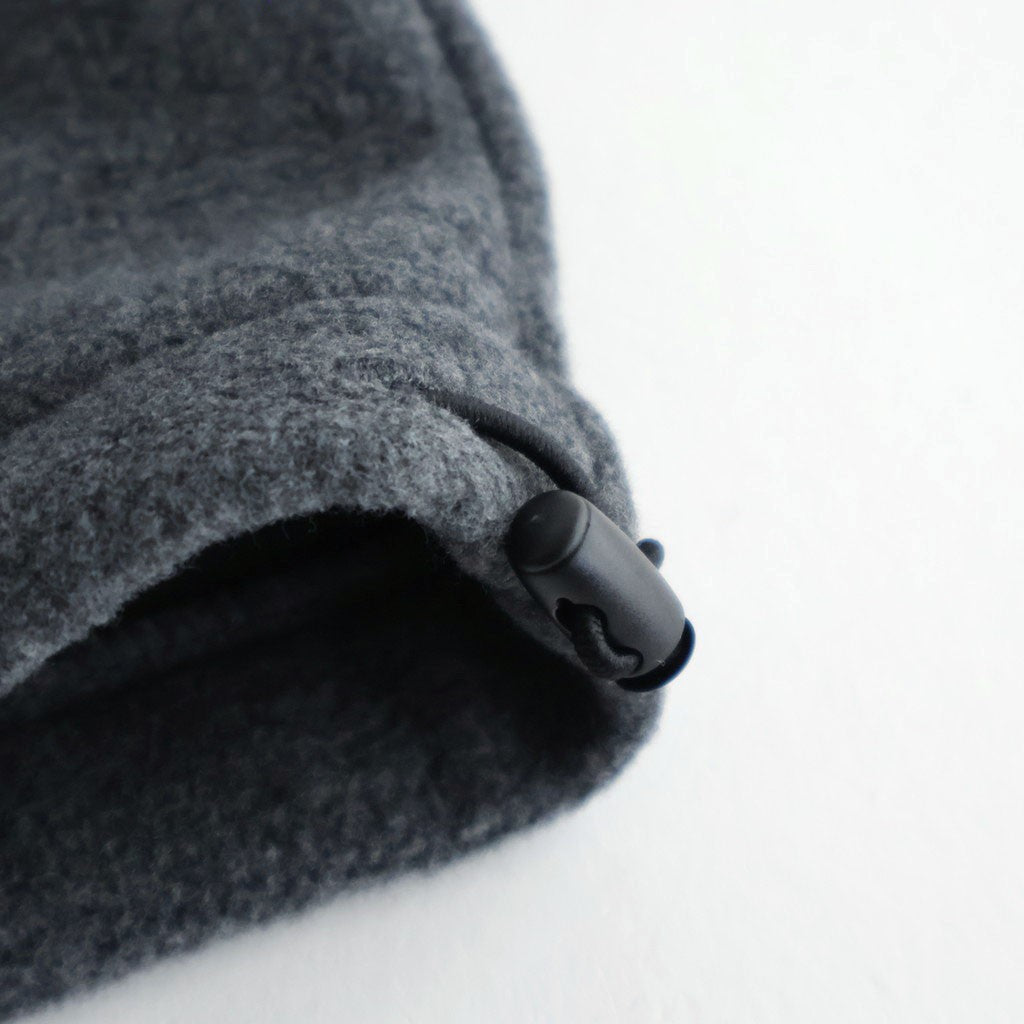 Fleece Loose Fit Track Jacket #DK.GREY [I25AW-BC120]