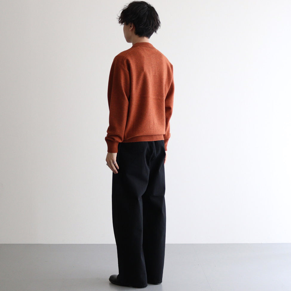 M-G Knit Polo #Brick [2403-012]