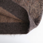 Abstract Jaquard Mohair Sweater #BROWN [YK26SS01234S]