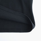 Cotton Henry Neck #BLACK [I26SS-BC11]