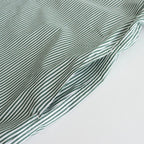 CORPORATE UNIFORM L/S SHIRT #GREEN STRIPE [FSC254-50021B]