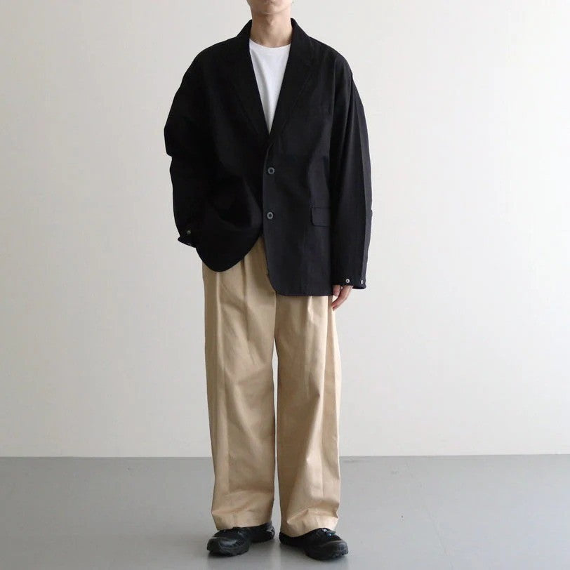 CORPORATE CHINO JACKET #BLACK [FSC253-20092B]