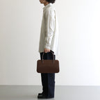 LEATHER TOTE BAG - M MADE BY AETA #BROWN [A26AB04AE]