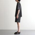 CS MODERN DENIM BUGGY SHORT CUT #GUNMETAL BLACK [26880405]