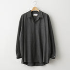 SIDOGRAS Cotton Herringbone Flannel Sleeping Shirt #GRAY [GM254-50044]