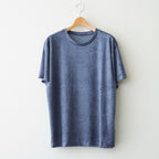 Velour Border T-Shirt #BLUE [I26SS-CUT14]