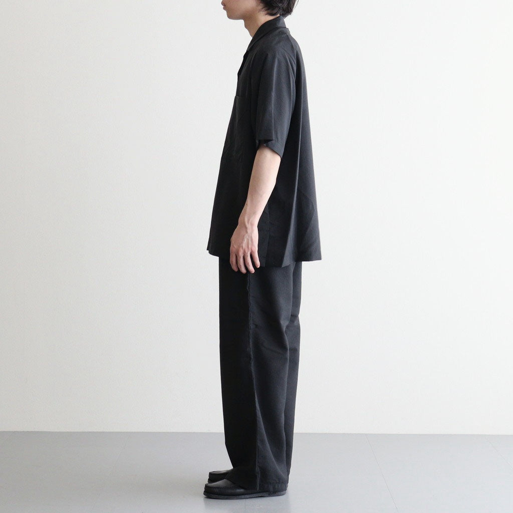 CAMBRIAN SHIRT S/S GG #GRID BLACK [TT-CB-SHT-SS-GG]