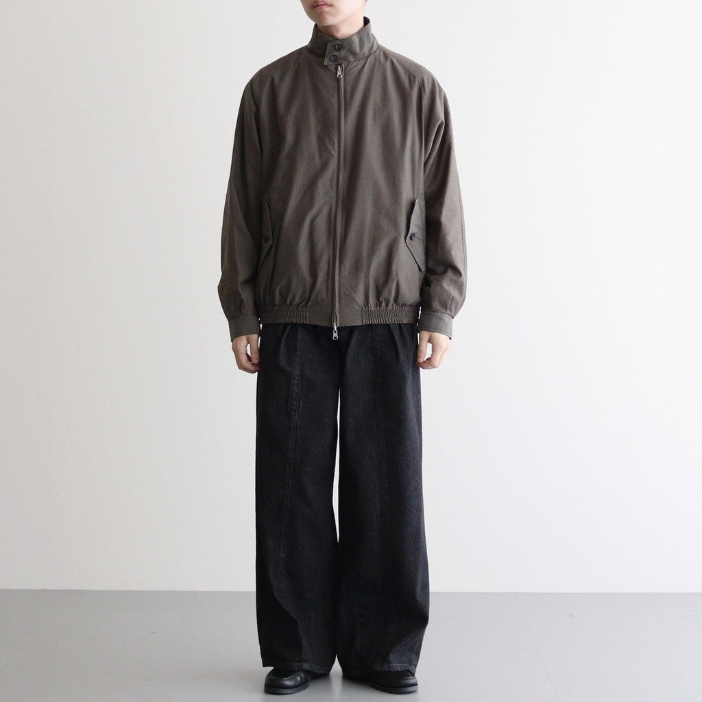 Wool Nylon Reversible Harrington Jacket #OLIVE [YK25FW01058B]