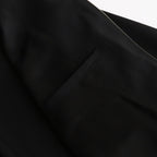 SUPER FINE TROPICAL WOOL ZIP BLOUSON #BLACK [A25SB01MT]