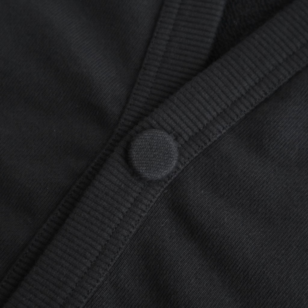 ワイドSWカーディガン #BLACK [D126-J836]