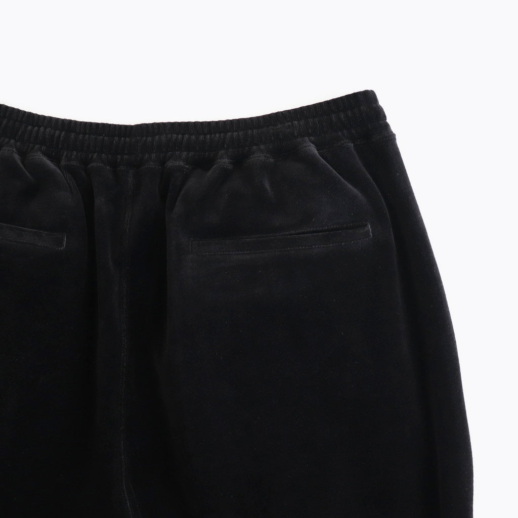 Compact Velour Easy Pants #BLACK [GM253-70406]