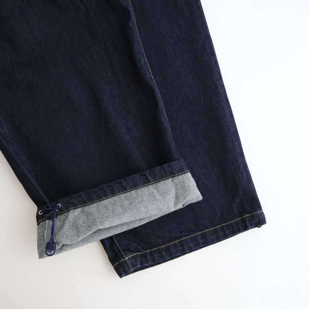 CORPORATE DENIM EASY PANTS #ONE WASH [FSC261-40208OB]