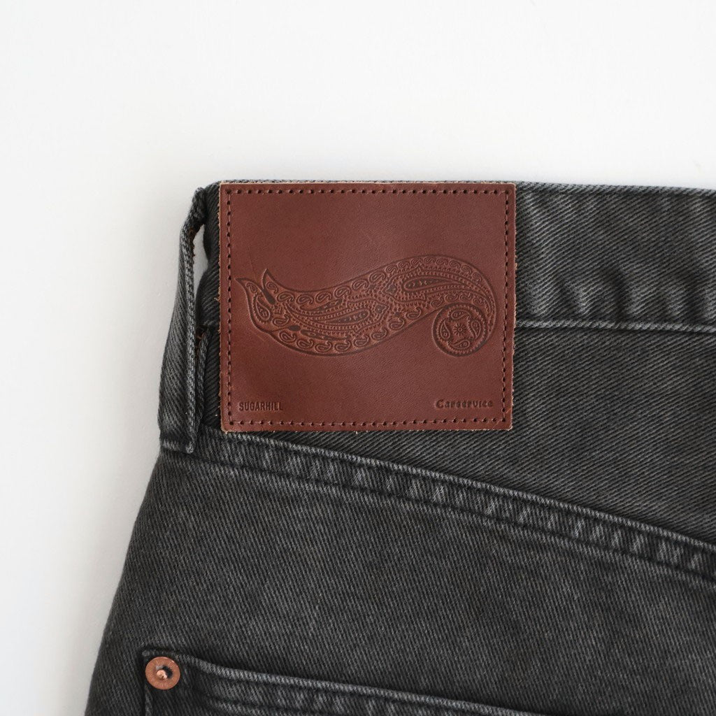 CS MODERN DENIM WIDE CUT #GUNMETAL BLACK [26880402]