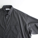 Broad S/S Oversized Regular Collar Shirt #C.GRAY [GM251-50013B]