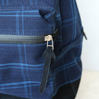 松阪木綿 格子 DAYPACK MOD S #NAVY CHECK