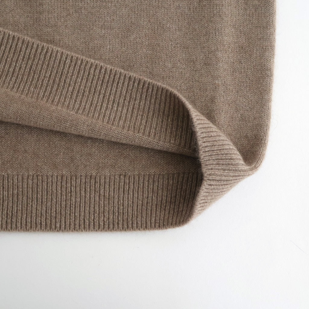 BABY CASHMERE KNIT P/O #NATURAL BROWN [A25AP02BC]