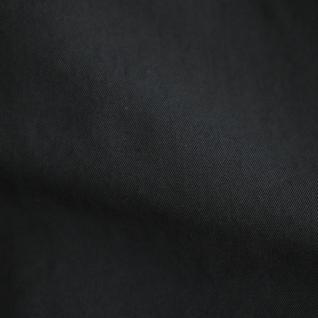 Fulled Wool Twill Flight Jacket #BLACK [GU263-30411]