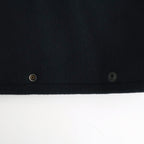 Melton Stand Collar Zip Blouson #BLACK [YK25FW01034B]