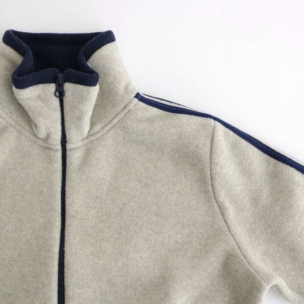 Fleece Tight Fit Track Jacket #OATMEAL [I25AW-BC119]