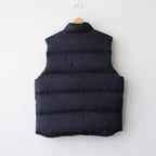 SUPER LIGHT NYLON RIPSTOP DOWN VEST #BLACK [A26AV02NL]