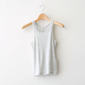 Gauze Teleco Tank Top #LT.GREY [I26SS-CUT1]
