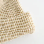 COZY CHUNKY BEANIE #RAW BEIGE [R5075-AW25]
