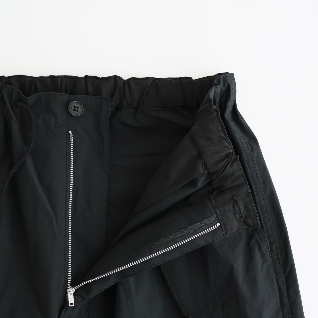 エステルウェザーオーバーパンツ #BLACK [HP-P016-051]