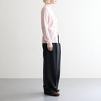 HIGH GAUGE SOFT CASHMERE KNIT SHIRT CARDIGAN #LIGHT PINK [A26AC03SM]