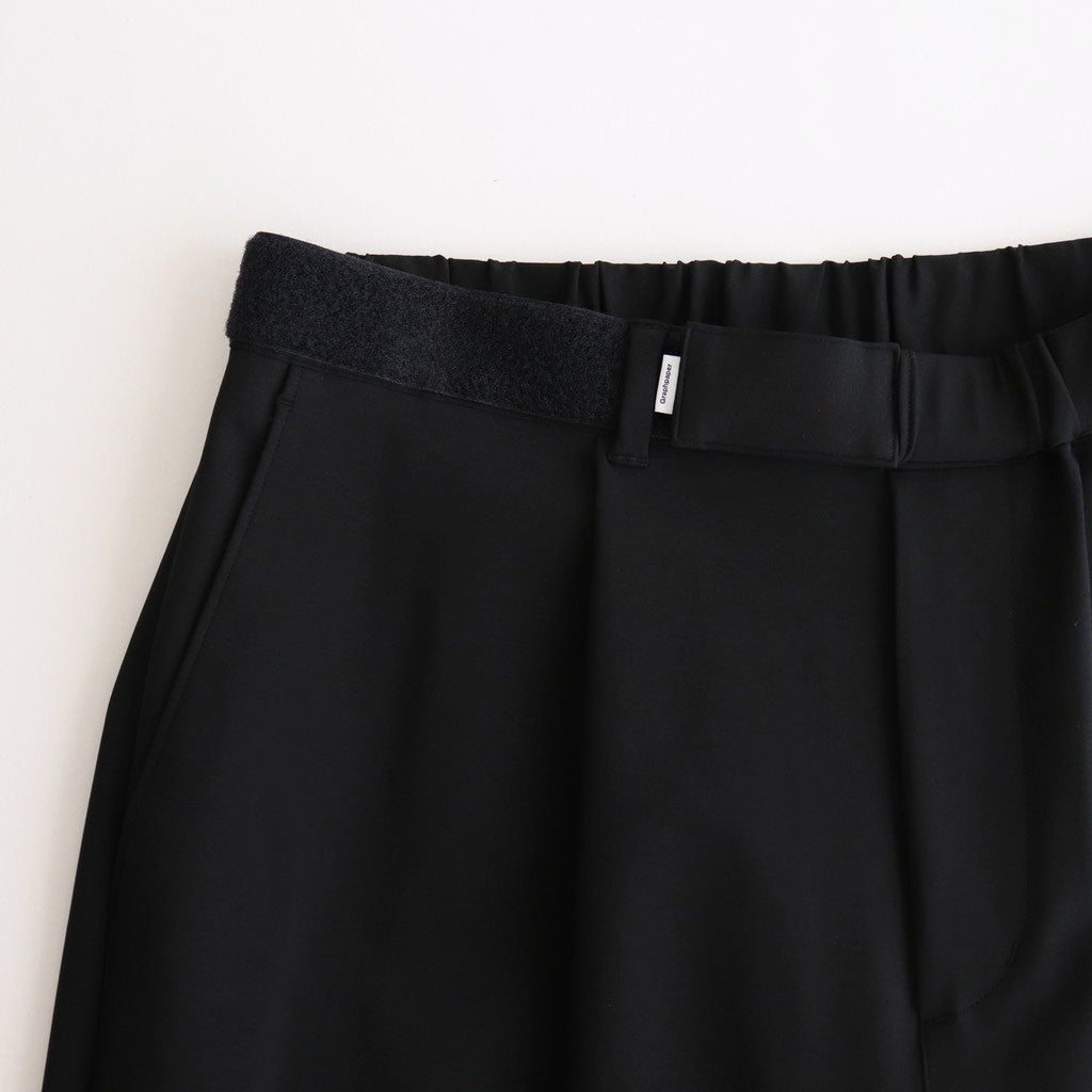 Compact Ponte Wide Chef Pants #BLACK [GM253-40041B]