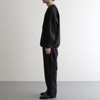 SYNTHETIC FLEECE CARDIGAN #BLACK [FSC243-30093]