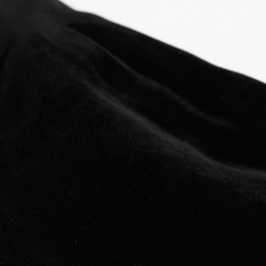 VINTAGE SATIN / VELVET REVERSIBLE ZIP JACKET #GREIGE / BLACK [ST.1047]