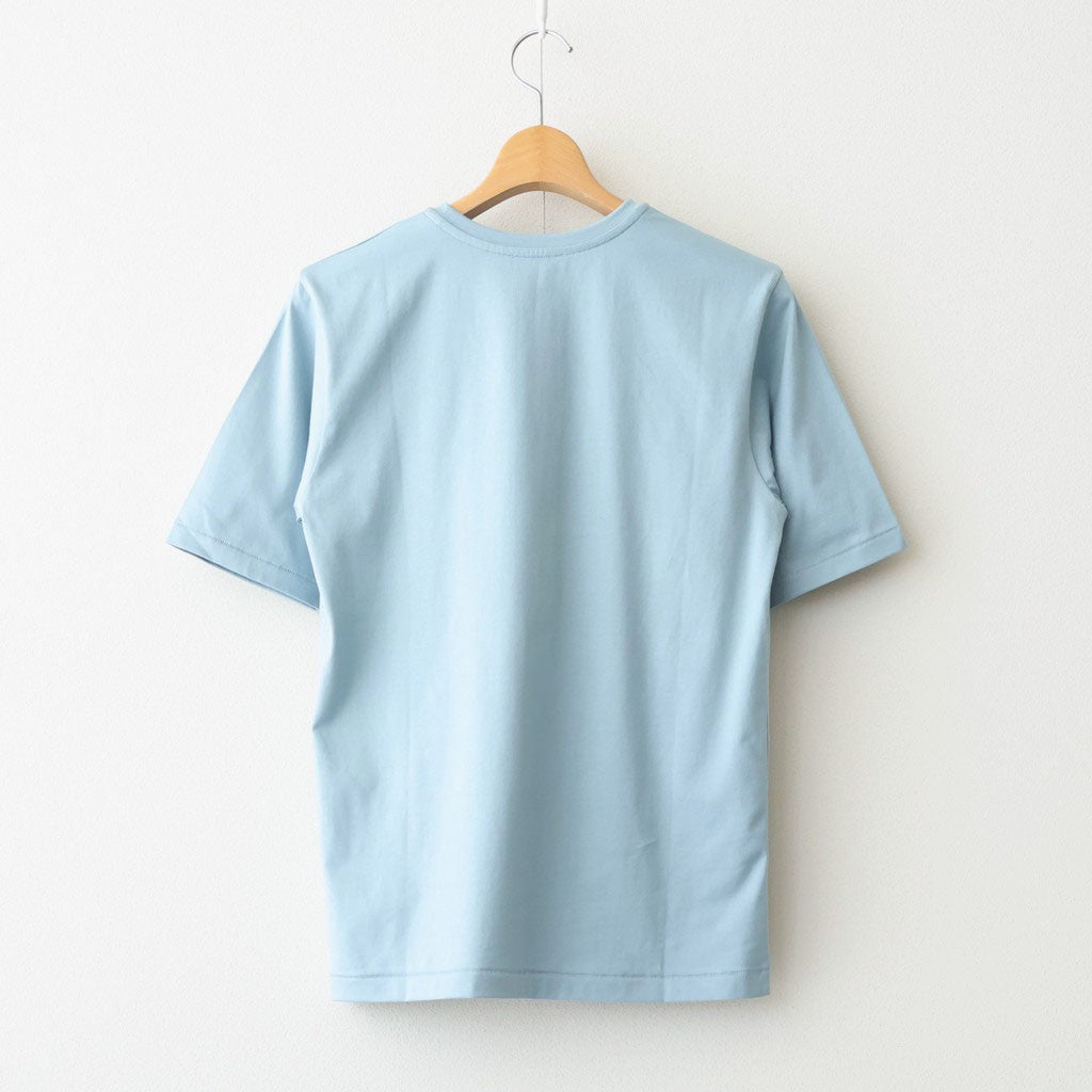 SUVIN 60/2 PERFECT SHORT-SLEEVE T-SHIRT #SAX [KKAGLM0013]