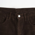 VINTAGE CORDUROY ROUND PANTS #BROWN [ST.1573]