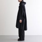 FMFOCT| Nylon Tussor Garment Dye Mod Coat #BLACK [RB_FR1003CT]
