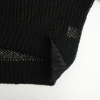 FILL SWEATER #BLACK [NG24S-06SW01C]