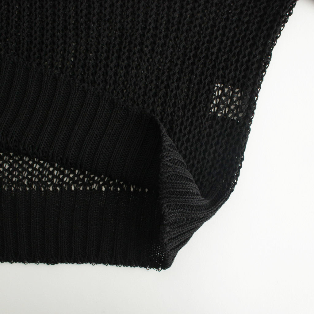 FILL SWEATER #BLACK [NG24S-06SW01C]