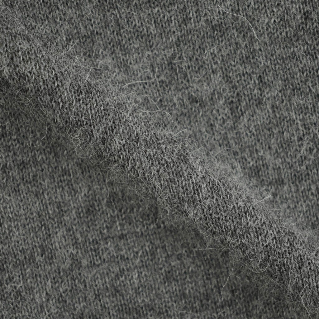 Baby Alpaca V-neck Sweater #M.Gray [YK26FW01379S]