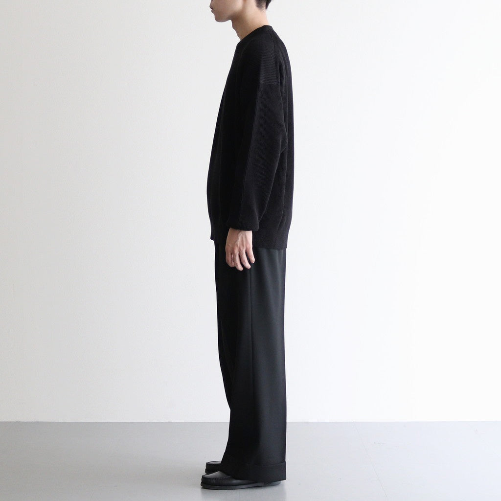 Ordinary Knit-Pullover #Black [AOEFKN004]